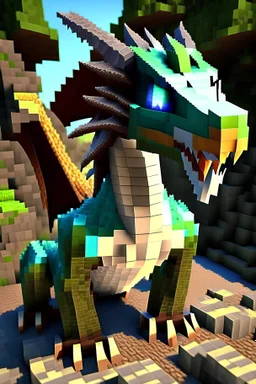 Minecraft dragon