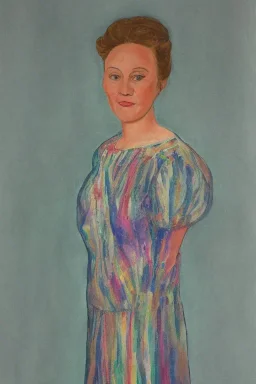 Portrait lady, full body shot, full-color medium shot SocialScienceAcademia