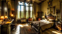 inside the great castle master bedroom