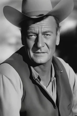 generate an image of John Wayne when he was 10