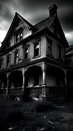 In this closing chapter, the description describes Jason's immediate departure from the haunted house after the full horror experience. Jason never turns back and never returns to the old house. The description now shows the house as an abandoned place again, where it silently waits alone, ready to receive new victims who dare to enter it and reveal its dark secrets. The conclusion highlights the mystery and suspense about the fate of the house and the terrible events that can await those who ar