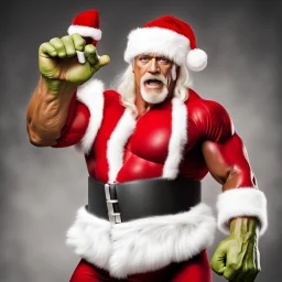 Hulk Hogan as Santa Claus