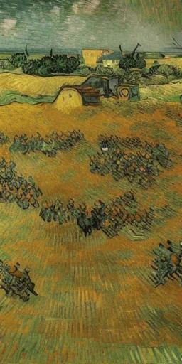 world war 2 by van gogh