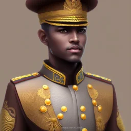 General army asian brown skin