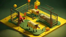 Trending on artstation,toys 3d,toy design named No place to graze cattle,Great space as sealing with gesture.in the left and right areas, each team member behind the fence, people believe in their output, will give out many useful tips.free to zoom in,toy design,industrial design,ux design,interior design,product design,game design,octane rendering,unreal engine,Photoshyoot,Shot on 25mm lens,Shutter Speed 1/100t0,F/22,White Balance,32k,Super-Resolution,Pro Photo RGB,Half rear Lighting,Incandtesc