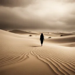 In a desolate post-apocalyptic world, sepia women glide through swirling sand, their haunting grace echoing amidst destruction. Surrealism infuses my words as I delve into the minimalist setting, reflecting the bleak struggle for survival in a colorless, unforgiving landscape.