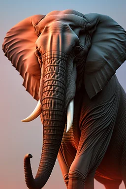 elephant person wearing a school uniform, epic colour treatment, cinematic colour treatment, meticulously intricate perfectly symmetrical extremely detailed, pixiv daily ranking, pixiv, extreme depth of field, artstation, spectacular details, volumetric lighting, masterpiece, cinematic, Hollywood production, 8k resolution, high definition, max octane render, vivid colors, max resolution, max perfectionism, realistic composition, professional photography, unre