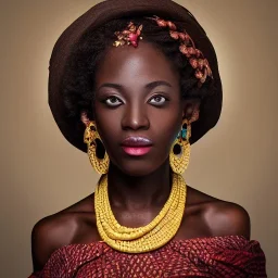 African Queen, 4K portrait