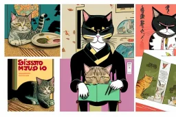 Cat. Sushi. Francesco Matteuzzi. Graphic novel