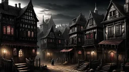 horror fantasy town