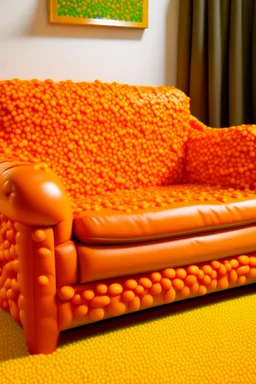 couch made out of hamburger helper