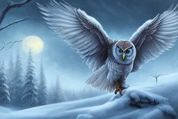 KNIGHTWING snow OWL CARDNAL