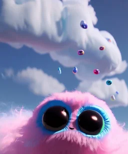 Ultra realistic speed clouds sky scene, wide angle view, sweet childs falling down, inflatable color clothing, free jumping flying, many trinkets, hair monster, many jelly beans, balls, color smoke, smile, happy, circus style, extreme, wind, clouds sea, 20,000 feet altitude, stratosphere, soft color, highly detailed, unreal engine 5, ray tracing, RTX, lumen lighting, ultra detail, volumetric lighting, 3d, finely drawn, high definition, high resolution.