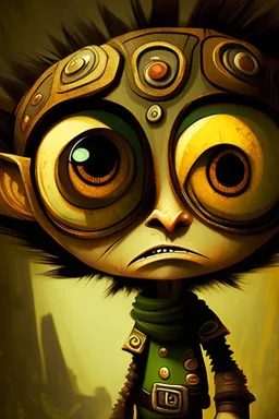 small psychonauts big eyes being a bandit brutal chief