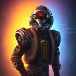 cyberpunk honey badger