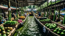 Damnoen Saduak Floating Market