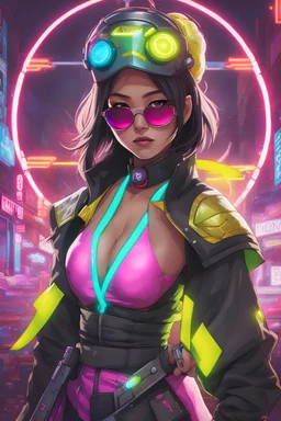 vietnamese woman combantant with electric powers,she's wearing a neon form valorant like outfit,vietnamese culture on her design,adultswim style,urbancore,one piece style,after hours aesthetic,rap fashion,gen x soft club style,bleach style,hunter x hunter style,jojo style,Street Fighter Style,Mortal Kombat Style, Tekken Style, Kof Style,league of legends style,2000s Cartoon Style,adult swim style,Killer Instinct Style,Final Fantasy Style,todd Mcfarlane Style,mike mignola style