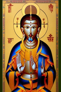 Cundi bodhisattva, Orthodox icon