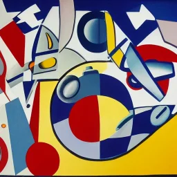 starships in space by fernand leger