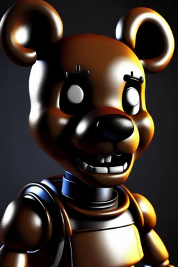 Five nights at freedys,ultra realistic, animatronic, freddy