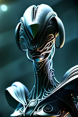 alien, Wraith, 8k, finely detailed, photo realistic.