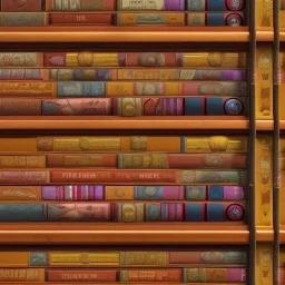 game texture beautiful colorful wooden bookshelves block close up two rows