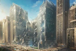 Unique building design for central bank of India. Make it world's tallest building
