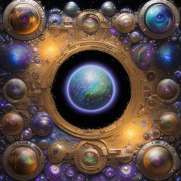 3d cosmos, galaxy Milky Way, jewel, precious stones, shiny, beautiful rich and destroyed planet, detailed yin and yang symbol, shiny, intricate, gorgeous, ultrafine detail, hyperrealism, trending on artstation, sharp focus, intricate details, highly detailed, by greg rutkowski, glowing, glitter, complementary colours