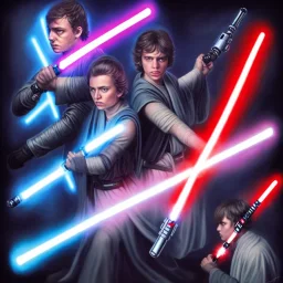 Lightsaber duel