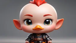 Hyperrealistic art "high-quality portrait flat matte drawing of a cute Nendoroid and cartoon style (brutal duckling:1.1) MIX ( god of WAR), anime flat style, thick drawing, medium close-up", (solo:1.2), red tattoo, photorealistic:1.5, ultra highres, 8k, texture skin, realistic skin, detailed skin, highest detailed, extreme detailed, 8k wallpaper, colorful, (dark magic), (grim), ring with the stone, (intricate details), (hyperdetailed), 8k hdr, high detailed, lot of details, high quality,