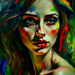 woman. Fauvism