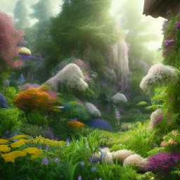 pixar style, volumetric summer garden environment and background, realistic painting of camera, looking excited, volumetric lighting, dramatic lighting, detailed digital painting, extreme dense and fine fur, anime, ornate, colour-washed colors, elegant, small minutiae, tiny features, particulars, centered, smooth, sharp focus, renderman gofur render, 8k, uhd, detailed eyes, realistic shaded volumetric lighting, sunlight caustics, backlight, centered camera view