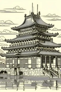 ninomaru palace illustrations