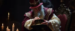 merlin the magician saws the queens hat