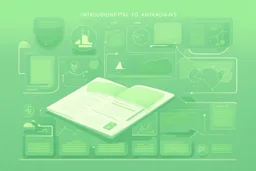 Introduction to Fundamental Analysis, flat light green style