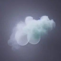 a tiny puff of delicate intricate fractal smoke and steam, pastel colors, plain solid color, photorealistic, chiaroscuro, aesthetic layout, monochrome pantone, minimalist photography, hyper realistic, octane render, minimalist art