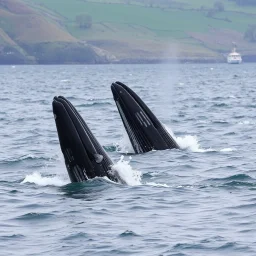 The wails of whales in Wales.