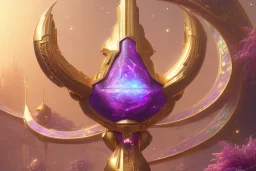 gold and light delicate violet fuchsia crystal galactique universe, full of details, smooth, bright sunshine，soft light atmosphere, light effect，vaporwave colorful, concept art, smooth, extremely sharp detail, finely tuned detail, ultra high definition, 8 k, unreal engine 5, ultra sharp focus