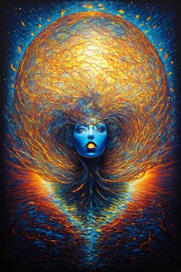 the energy of knowing; surreal optical art