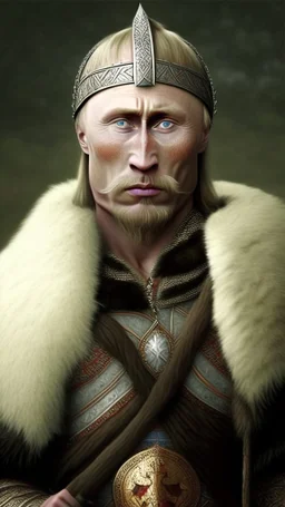 Putin as a Viking