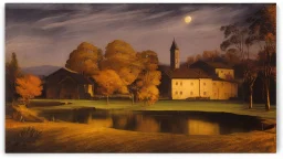 autumn night by Andrea del sarto