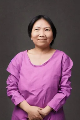 Portrait lady, full body shot, full-color medium shot SouthAsianAesthetic