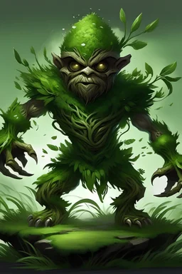 Guardian of grass elemental