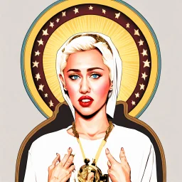 Saint Miley Cyrus