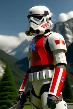 stormtrooper star wars swiss flags