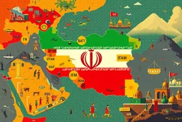 pop art pixels Iran - the great game Iran’s history is a patchwork of empires, invasions, cultural renaissances,