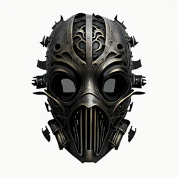 mechanical black mask png