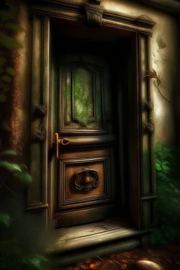 Discovering the secret door**