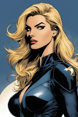 Diana Lance aka Black Canary from DC Comics, illustrated by Sean Gordon Murphy