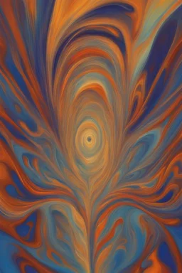 when your ego falls in love with your soul, it becomes a devoted servant living in the cosmic flow; Abstract Art